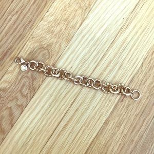Jcrew Gold Knotted Bracelet